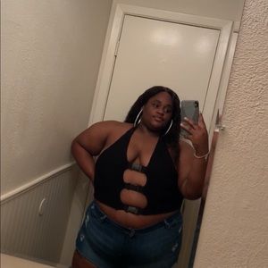 Fashion nova fishnet top